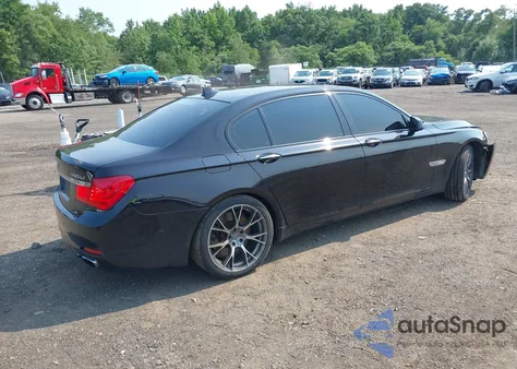 2012 BMW 750Li xDrive из США, поврежденный, VIN WBAKC8C54CC435156